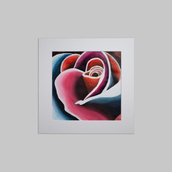 Ros - Georgia O´Keeffe, en studie